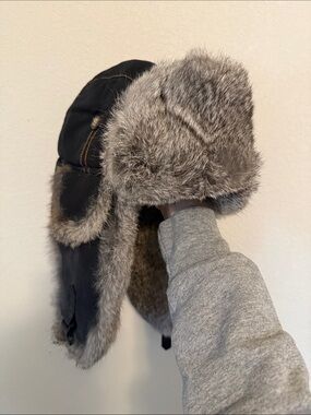 Men's Faux Fur Trapper Hat